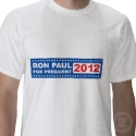 Ron Paul for President 2012 T-Shirt Male shirt